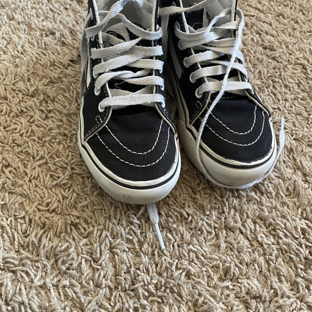 Black & white Vans